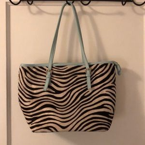 Zebra print purse!